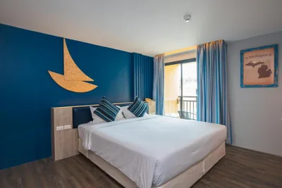 Deluxe Double or Twin Room with Balcony — The Blue Pearl Kata Hotel